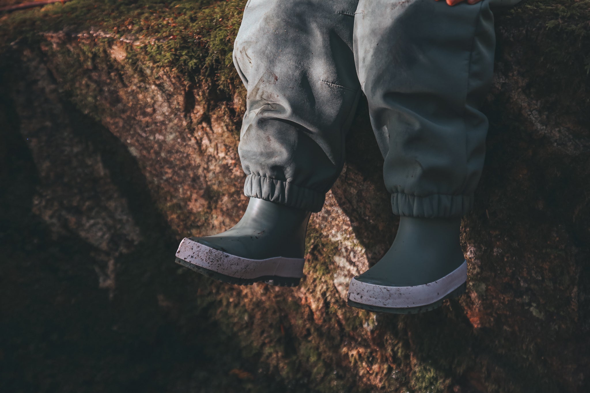 KidORCA Rain Boots with Above Knee Waders