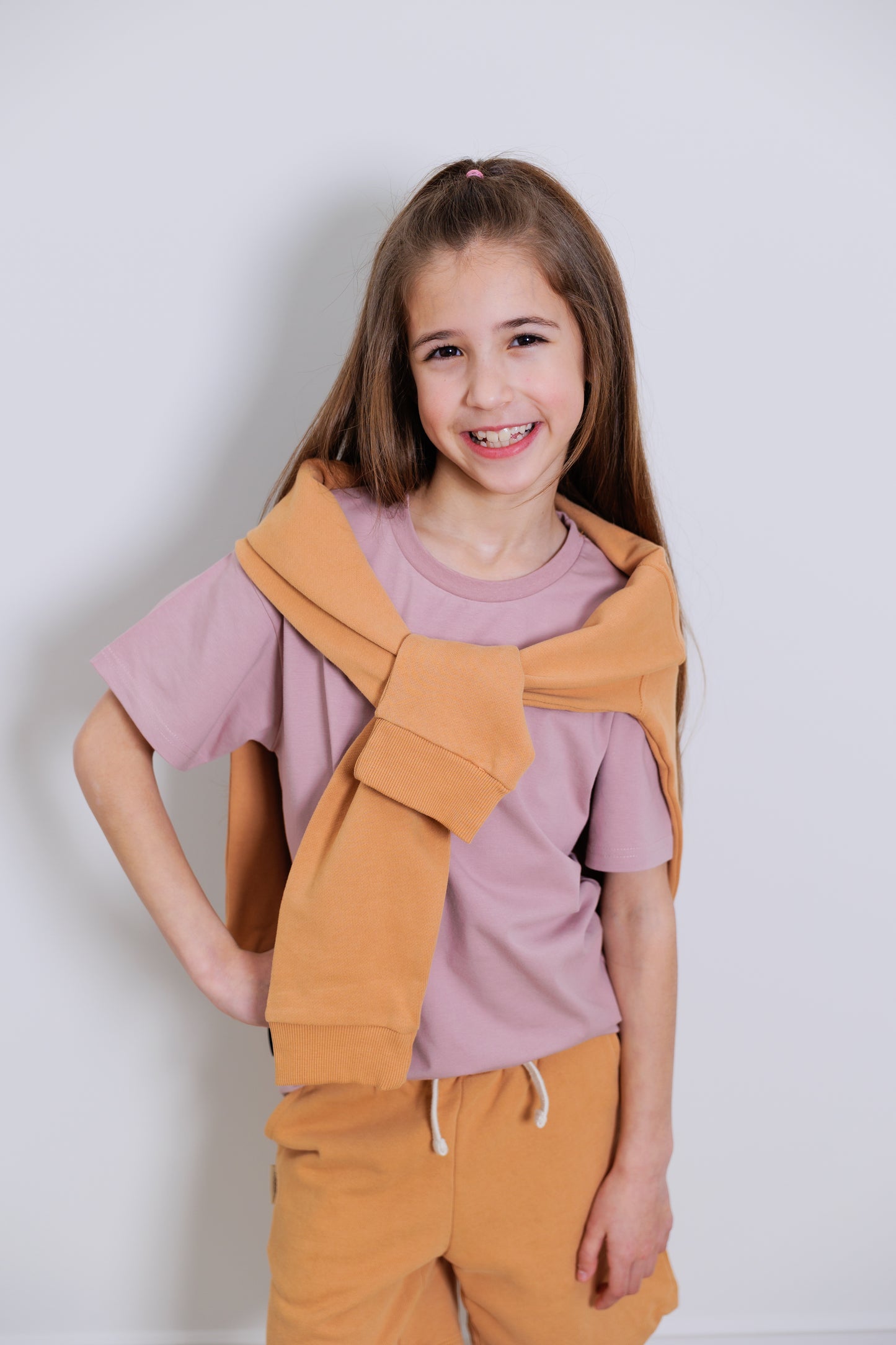 Kids T-Shirt- Organic Cotton – Mauve