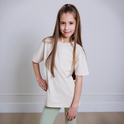 Kids T-Shirt- Organic Cotton – Oat