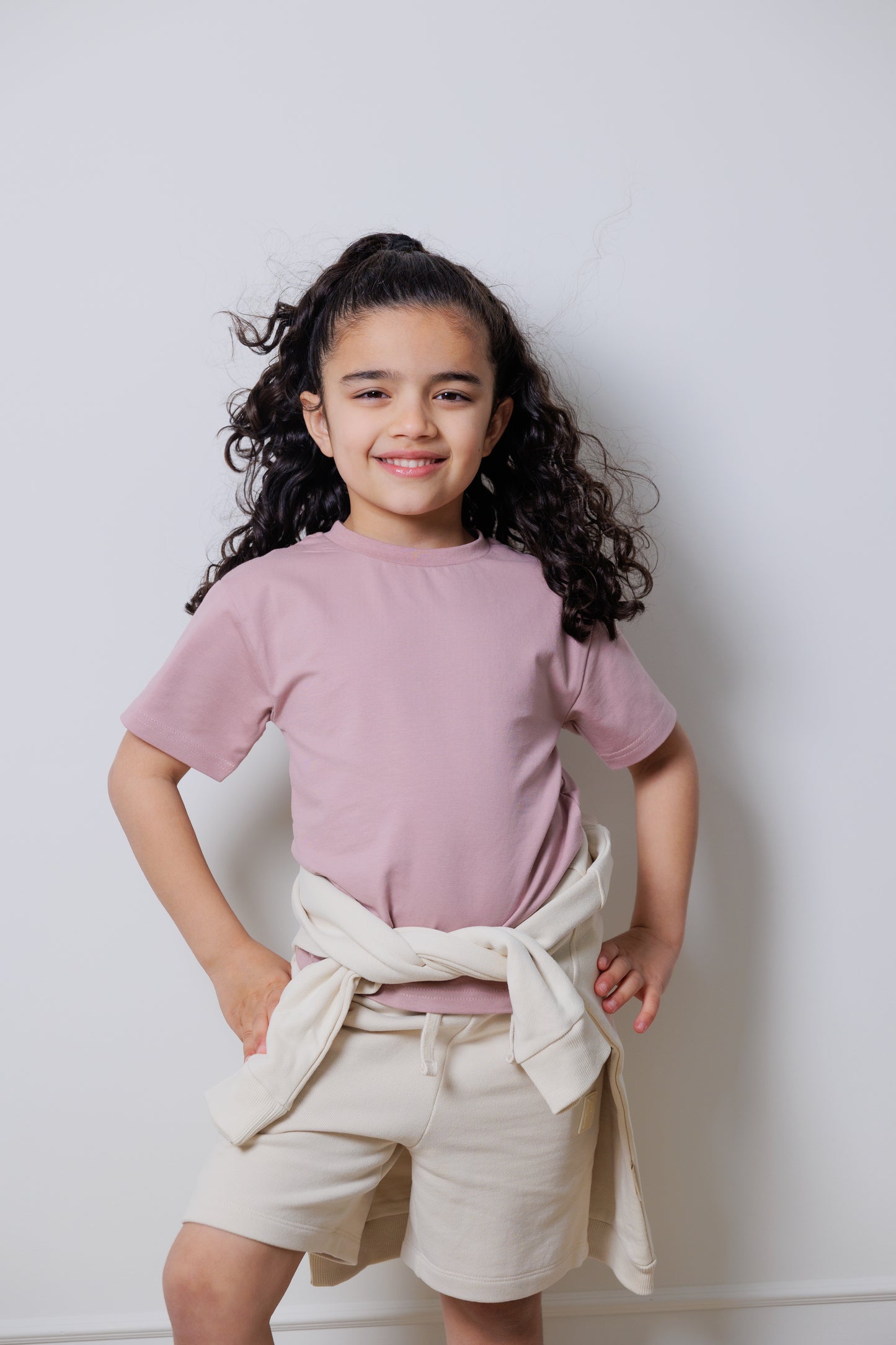 Kids T-Shirt- Organic Cotton – Mauve