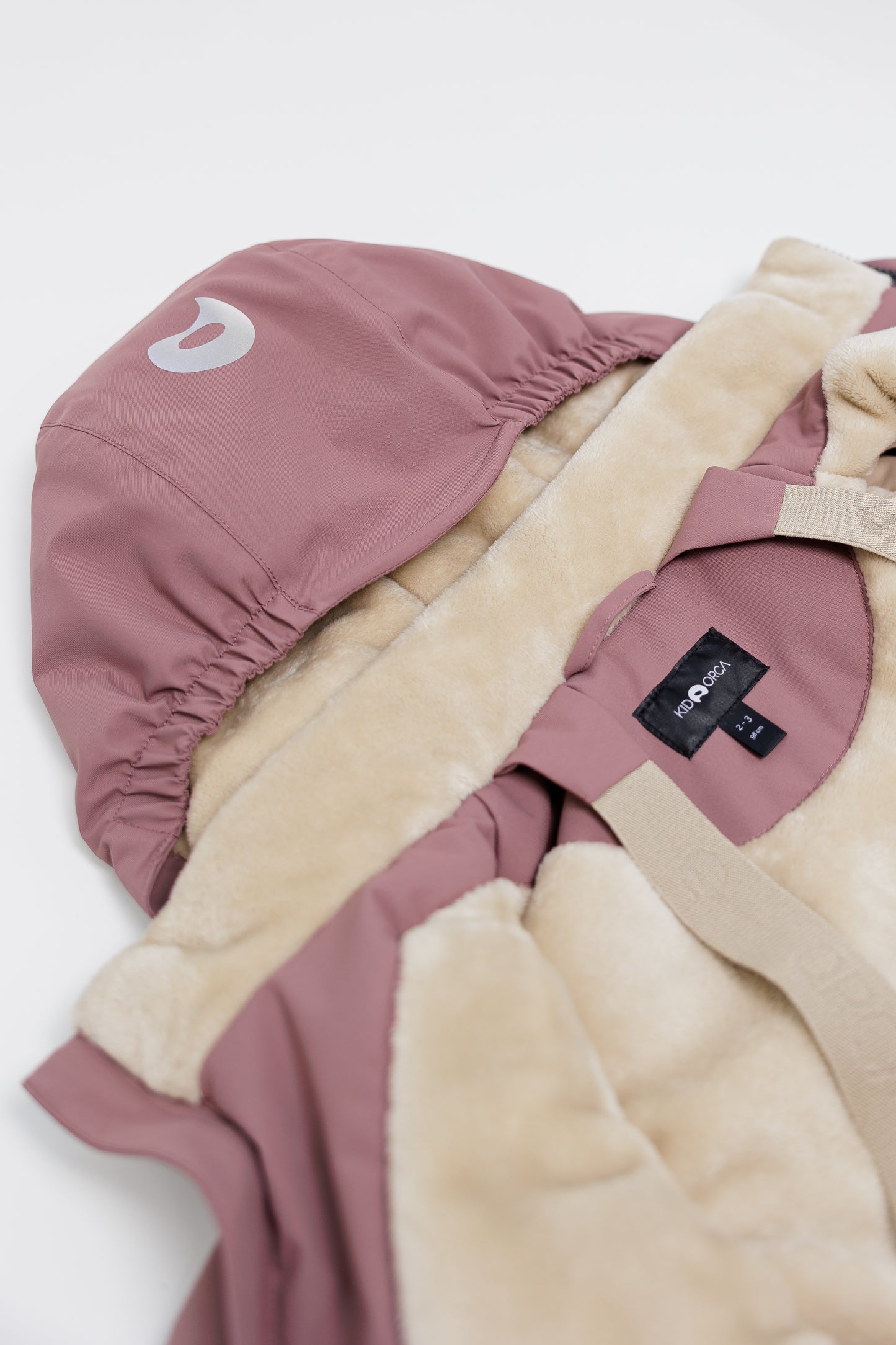 Kids Winter Jacket - Cypress Waterproof Fleece Padded - Rose Taupe