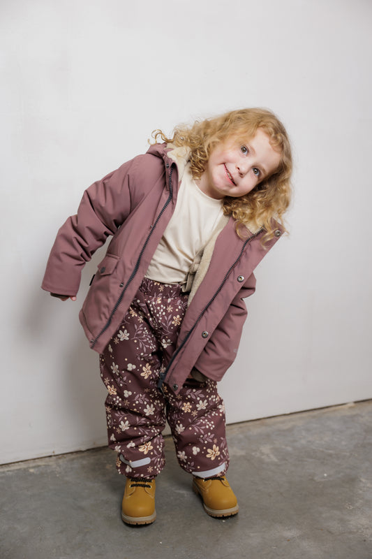 Kids Snow Pants - Cypress Padded - Winter - Kamilla/ Rose Taupe