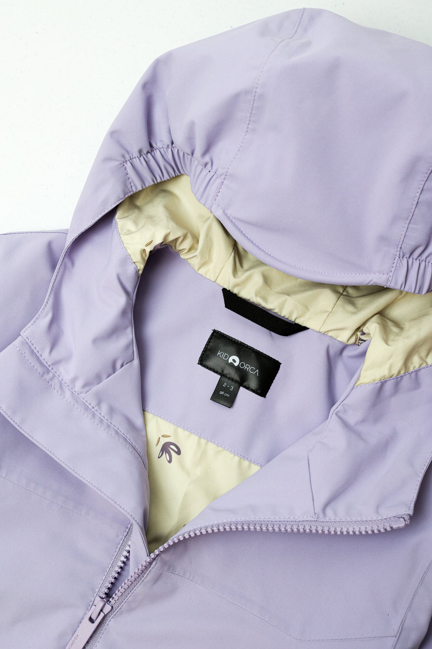 Kids Waterproof Jacket - TOFINO Packable Technical - Spring/Summer - Lilac / Floral