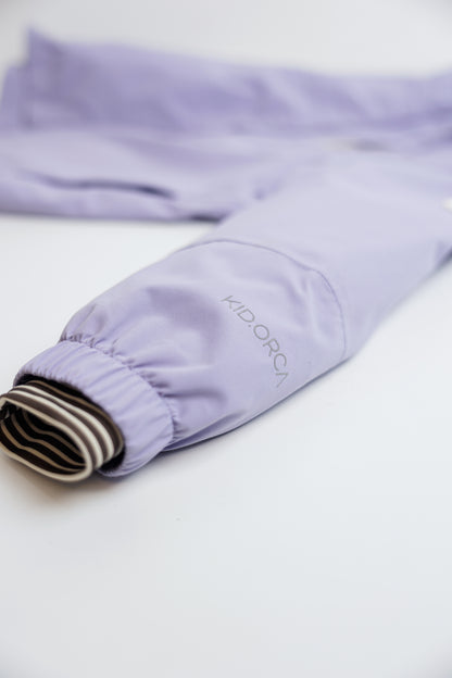 Kids Waterproof Jacket - TOFINO Packable Technical - Spring/Summer - Lilac / Floral