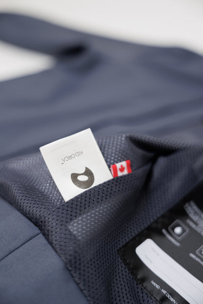 Kids Waterproof Jacket - TOFINO Packable Technical- Spring/Summer - Ombre Blue
