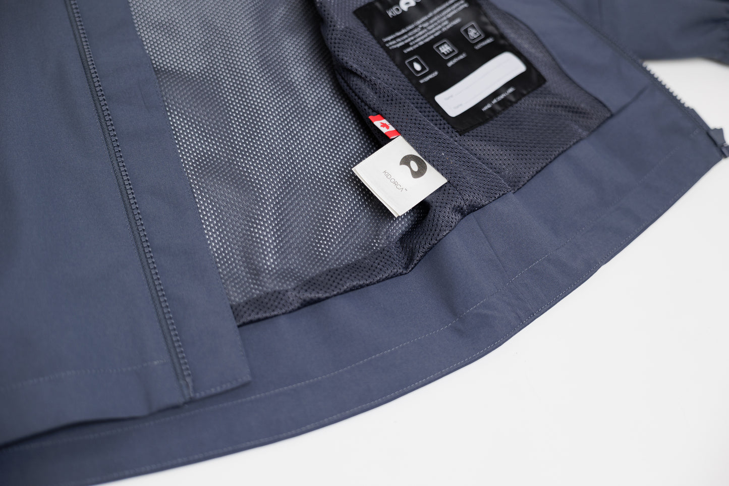 Kids Waterproof Jacket - TOFINO Packable Technical- Spring/Summer - Ombre Blue