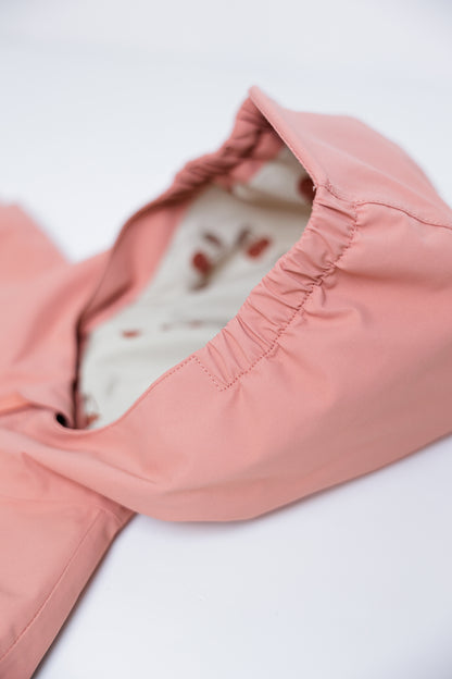 Kids Waterproof Jacket - TOFINO Packable Technical - Spring/Summer - Cameo / Cherry
