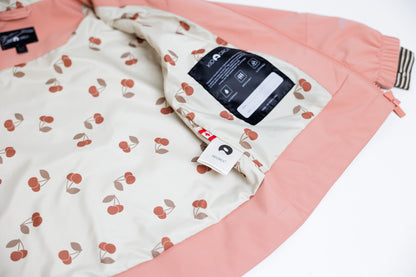 Kids Waterproof Jacket - TOFINO Packable Technical - Spring/Summer - Cameo / Cherry