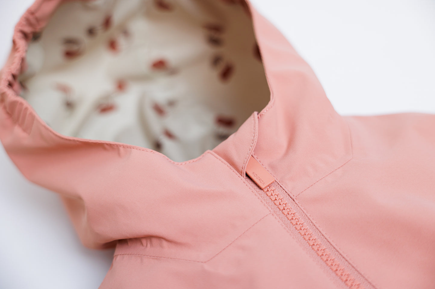 Kids Waterproof Jacket - TOFINO Packable Technical - Spring/Summer - Cameo / Cherry