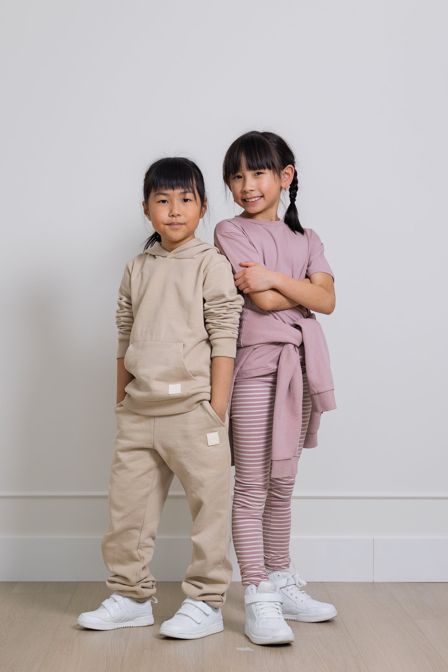 Kids Sweatpants - Brushed Organic Terry Cotton – Wheat