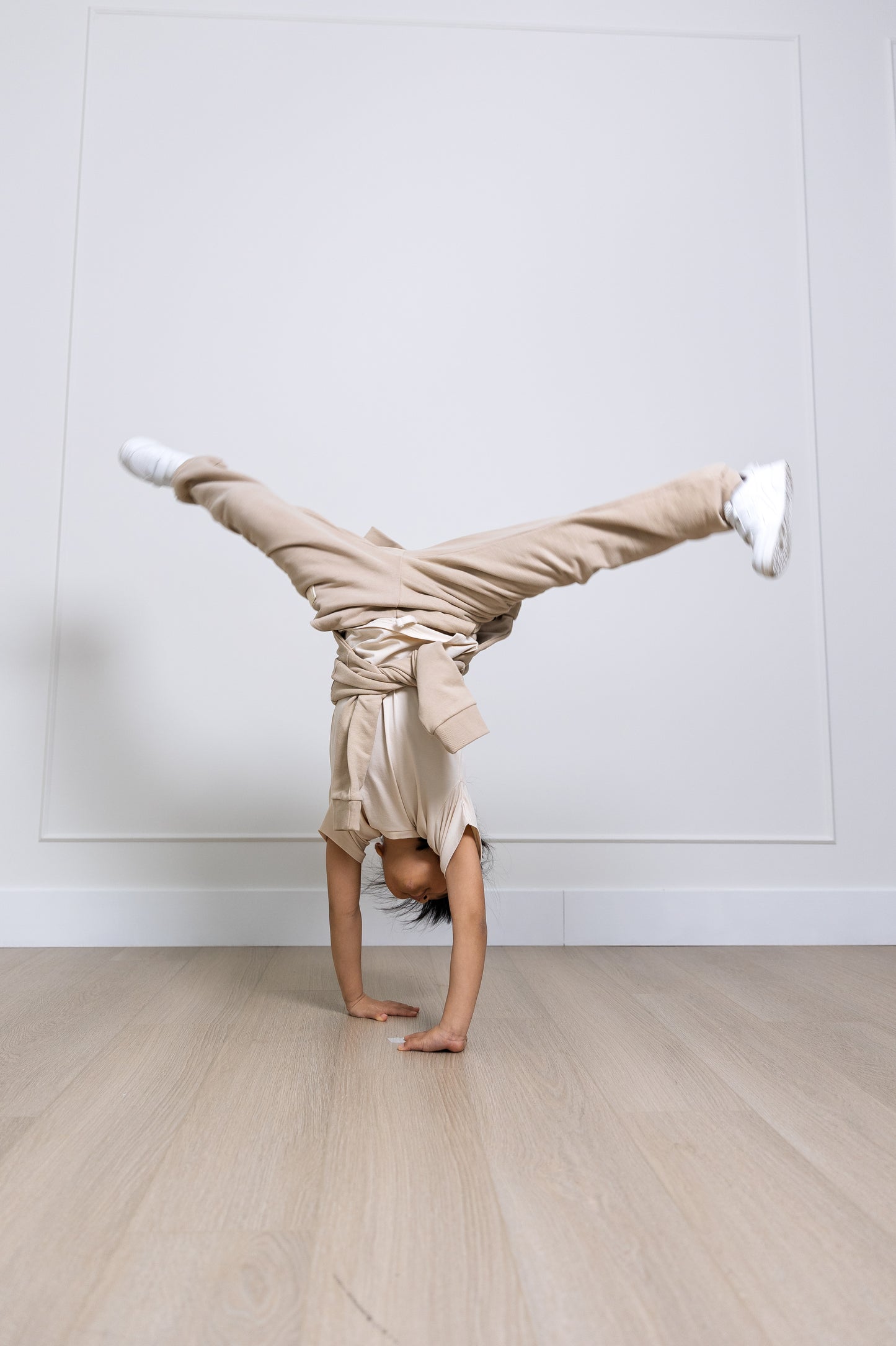 Kids Sweatpants - Brushed Organic Terry Cotton – Wheat