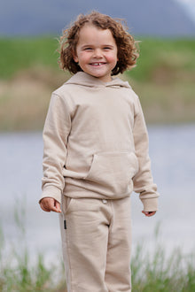 Kids Sweatpants - Brushed Organic Terry Cotton – Wheat