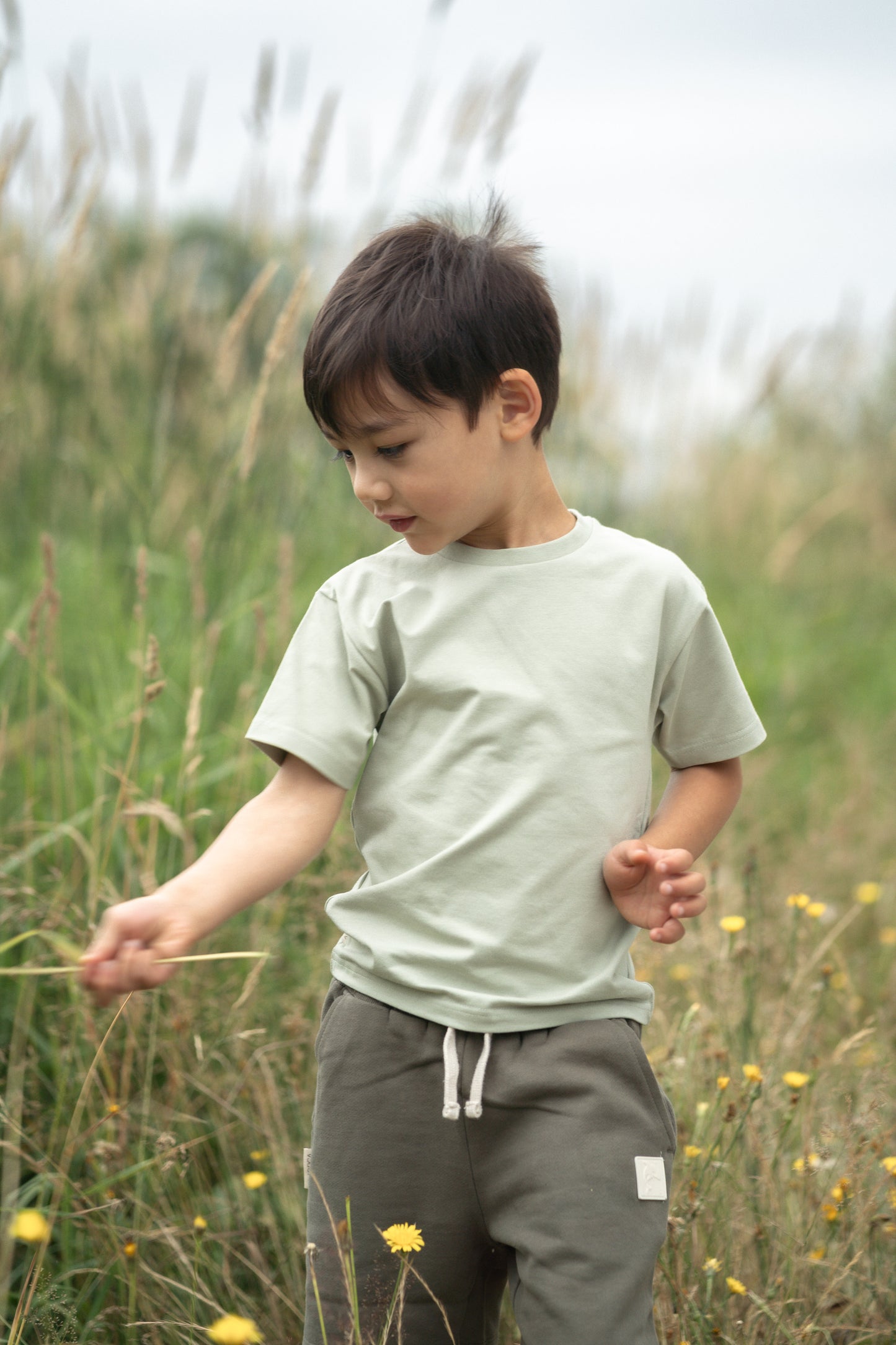 Kids T-Shirt- Organic Cotton – Sage