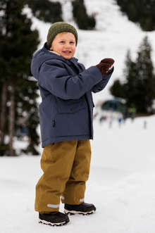 Kids Winter Jacket - Cypress Waterproof Fleece Padded - Ombre Blue