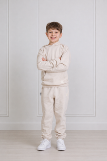 Kids Sweatpants - Organic French Terry Cotton  – Oat
