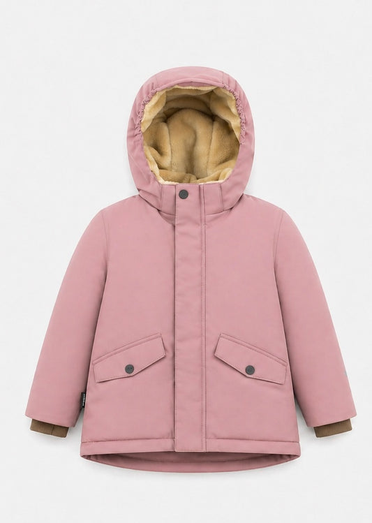 Kids Winter Jacket - Cypress Waterproof Fleece Padded - Mauve