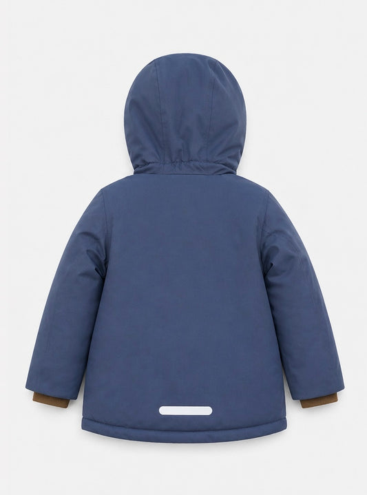 Kids Winter Jacket - Cypress Waterproof Fleece Padded - Ombre Blue