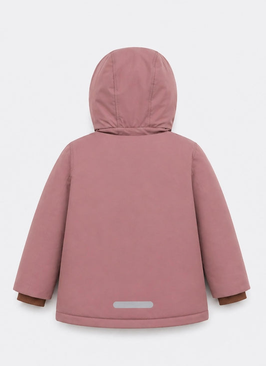 Kids Winter Jacket - Cypress Waterproof Fleece Padded - Rose Taupe