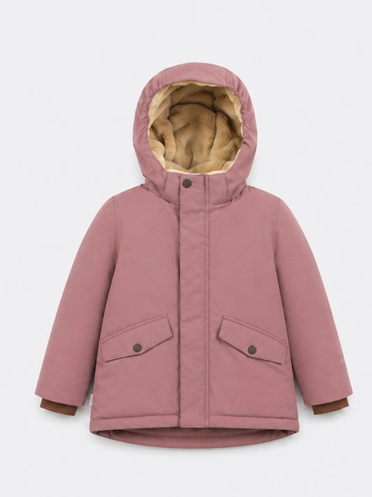 Kids Winter Jacket - Cypress Waterproof Fleece Padded - Rose Taupe