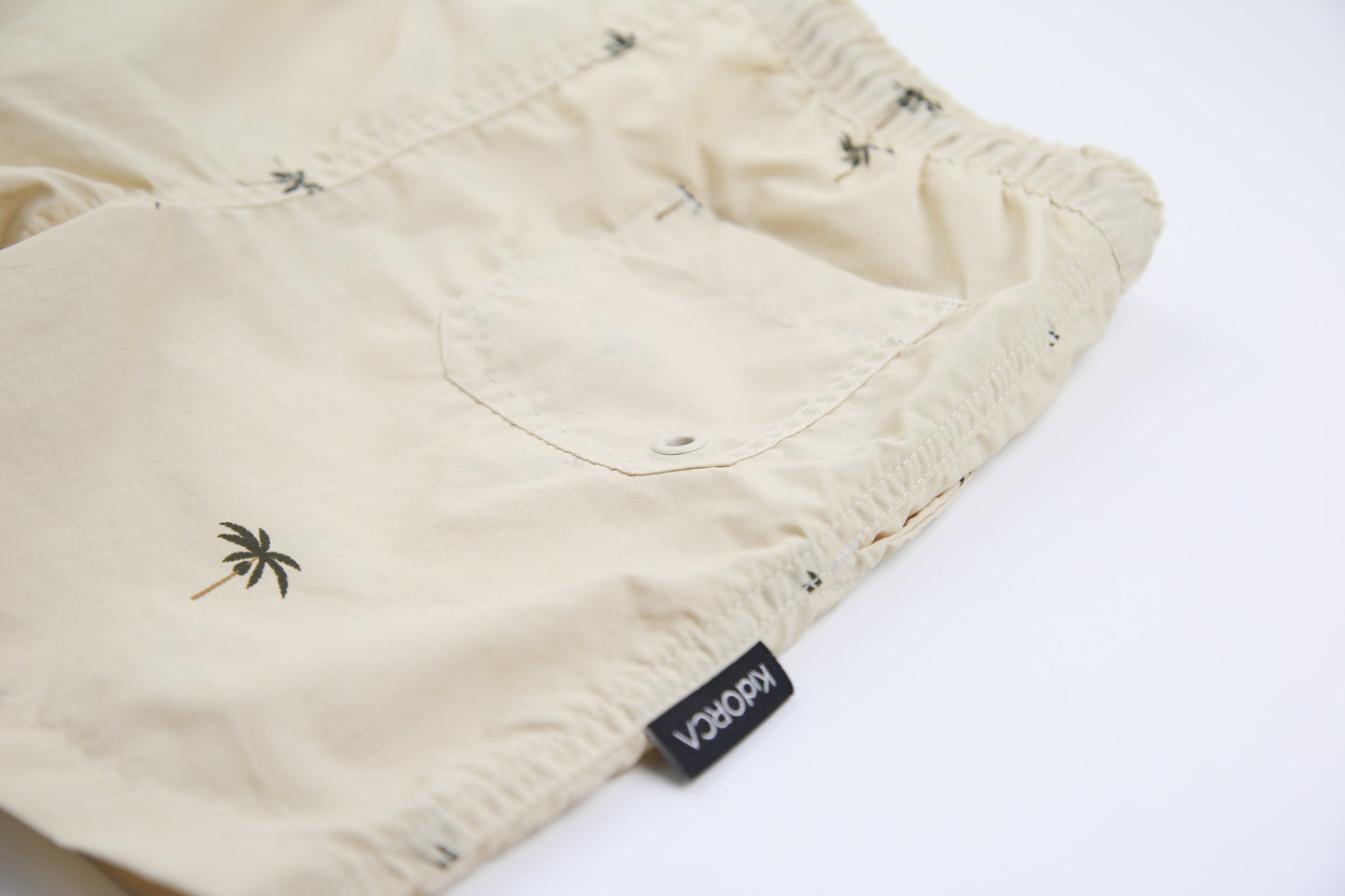 Swim Trunks _ Boy _ Palm / Almond