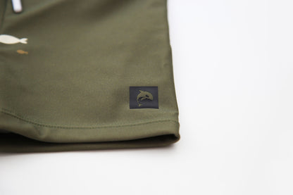 Swim Boardie Shorts _ Trout / Kalamata