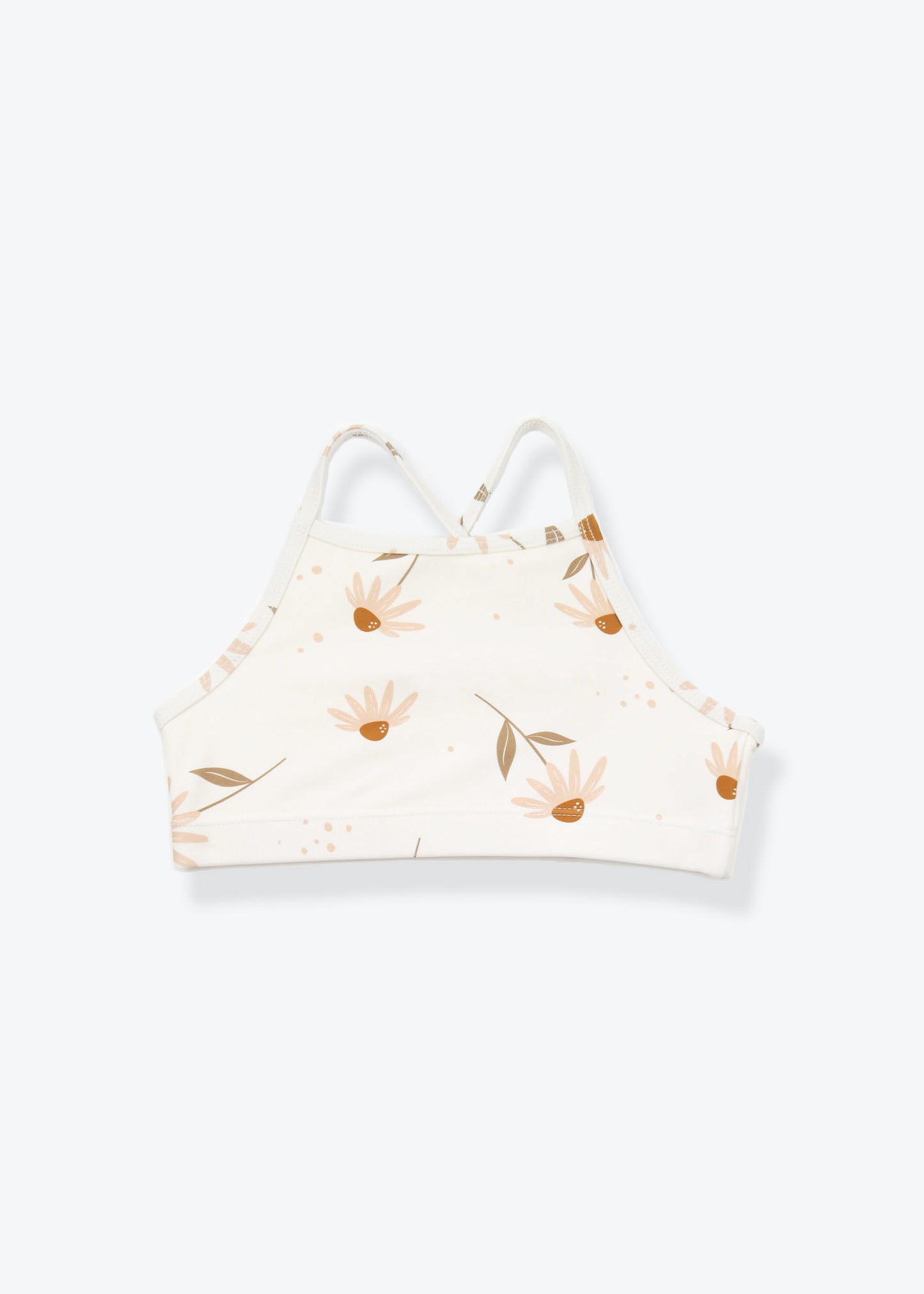 Swim Top _ Viola / Coconut