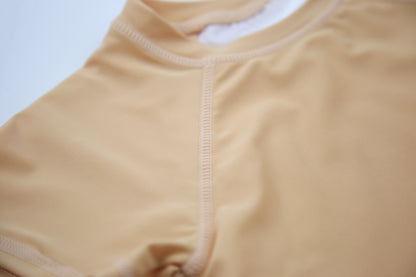 Short Sleeve Rashguard _ Desert Sand