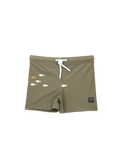 Swim Boardie Shorts – Trout / Kalamata