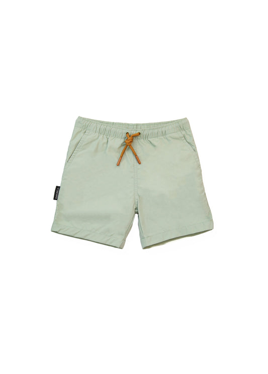Boys Swim Trunks – Sage