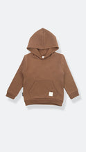 Load image into Gallery viewer, Brushed Terry Hoodie _ Mocha
