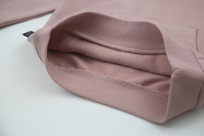 French Terry Hoodie _ Mauve