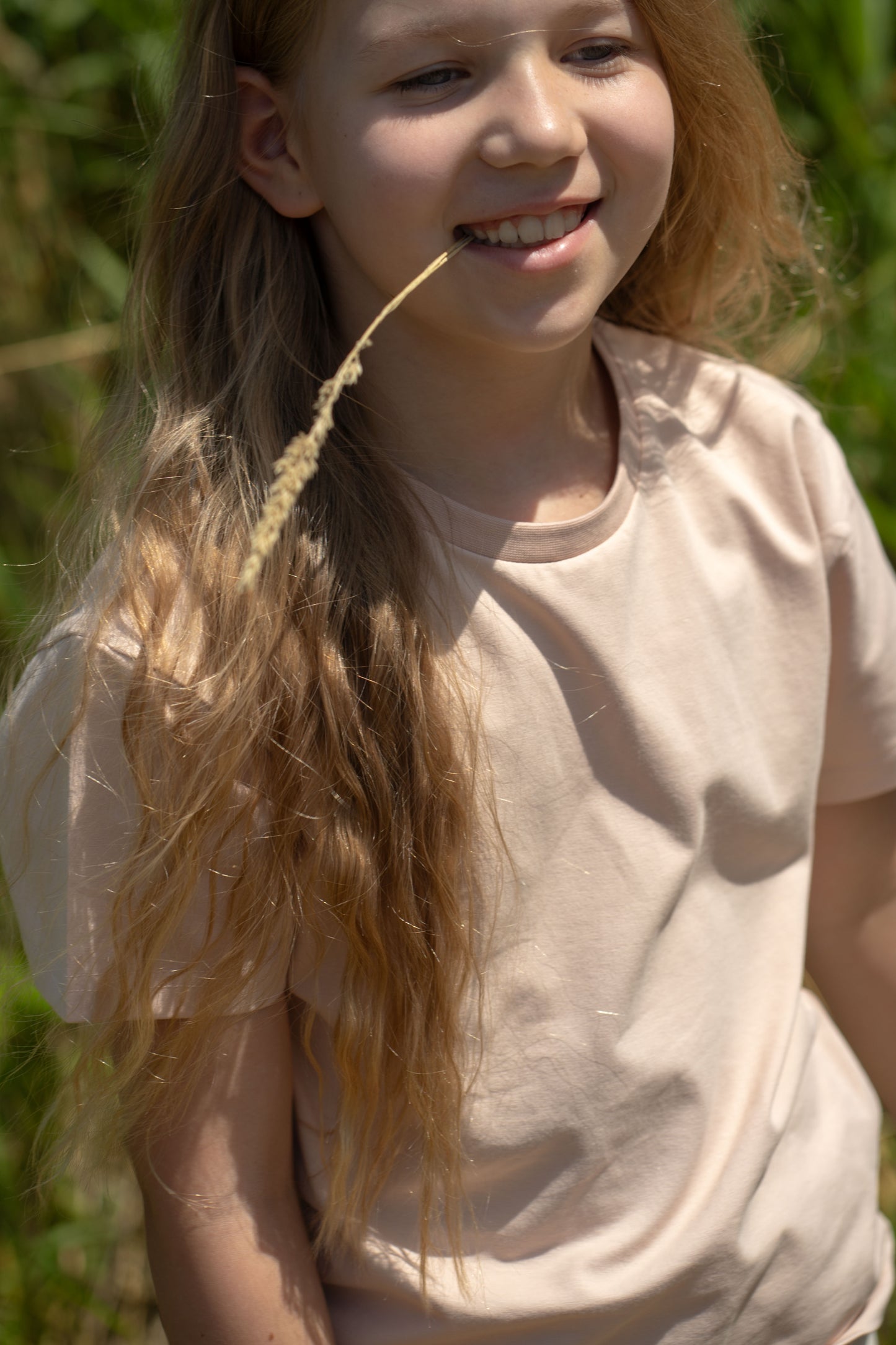 Kids T-Shirt- Organic Cotton – Pale Rose