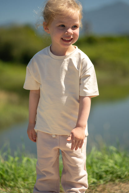 Kids T-Shirt- Organic Cotton – Oat