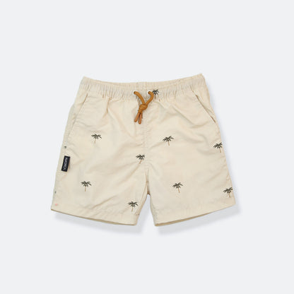 Boys Swim Trunks – Palm Almond