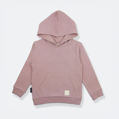 Kids Hoodie - Organic French Terry Cotton – Mauve