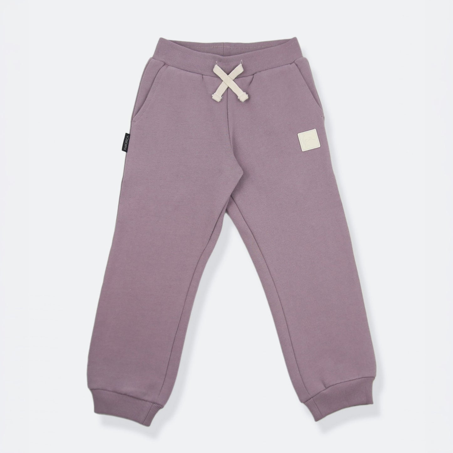 Kids Sweatpants - Brushed Organic Terry Cotton  – Elderberry