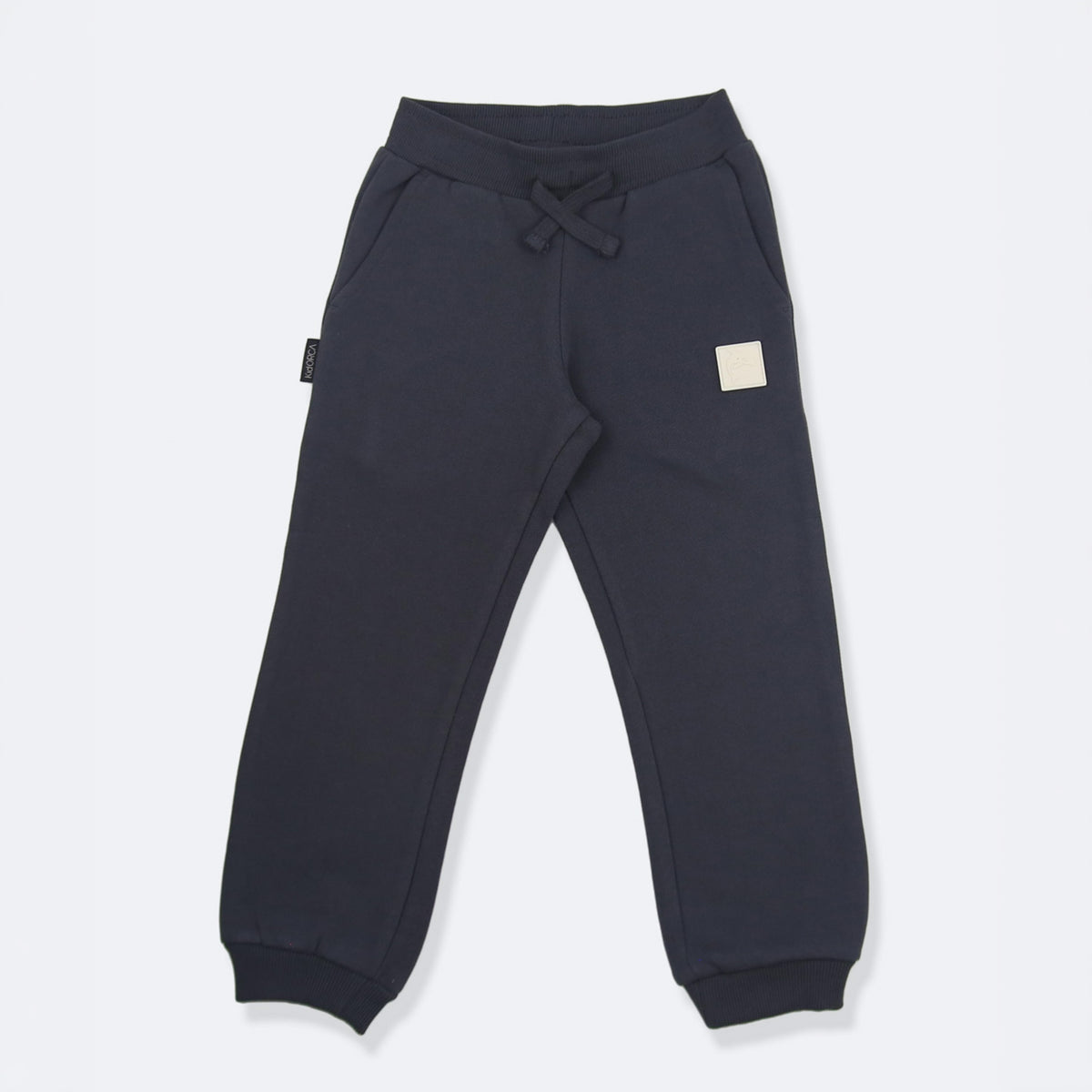 Kids Sweatpants - Brushed Organic Terry Cotton  – Lava