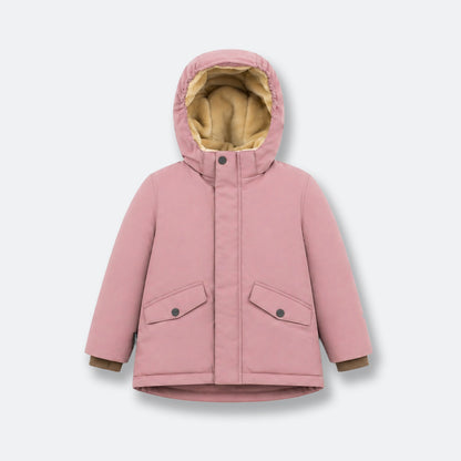 Kids Winter Jacket - Cypress Waterproof Fleece Padded - Mauve