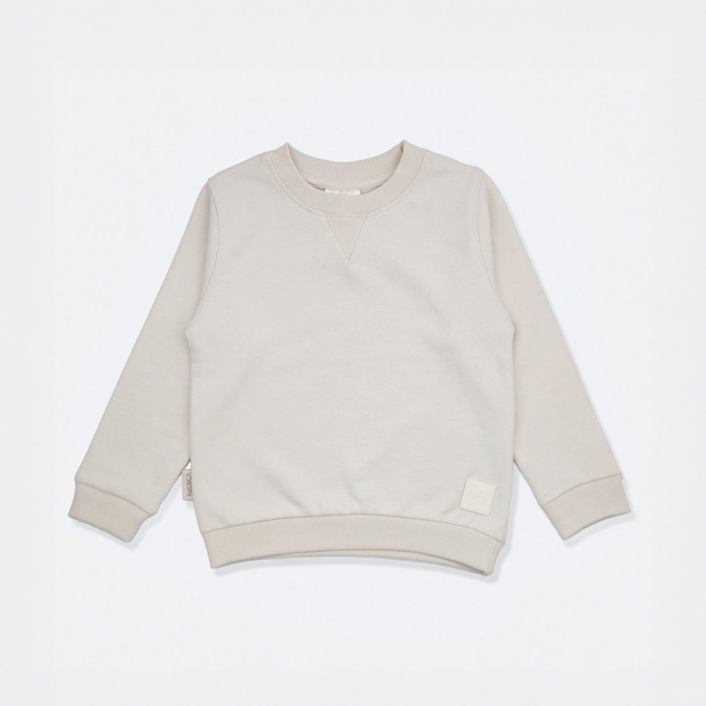 Kids Sweatshirt- Organic French Terry Cotton – Oat