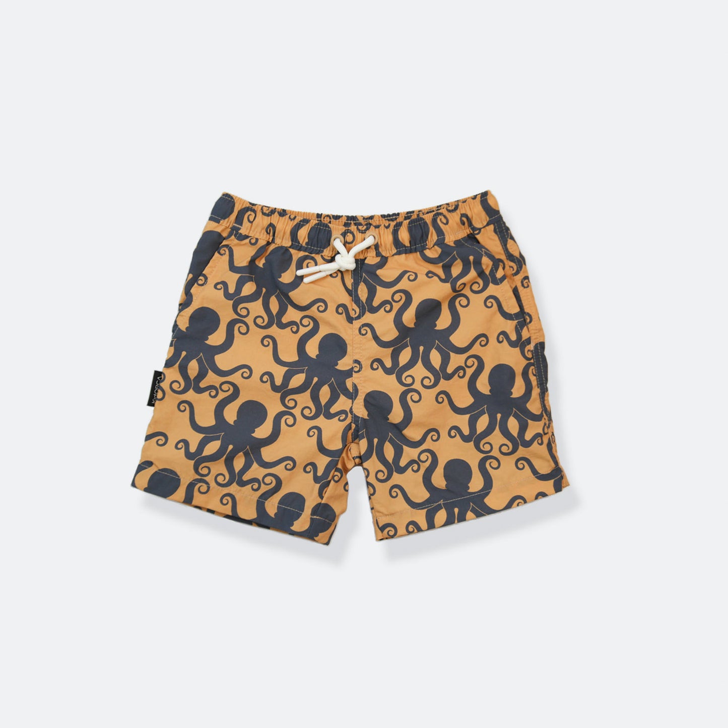 Boys Swim Trunks – Octopus / Desert Sand