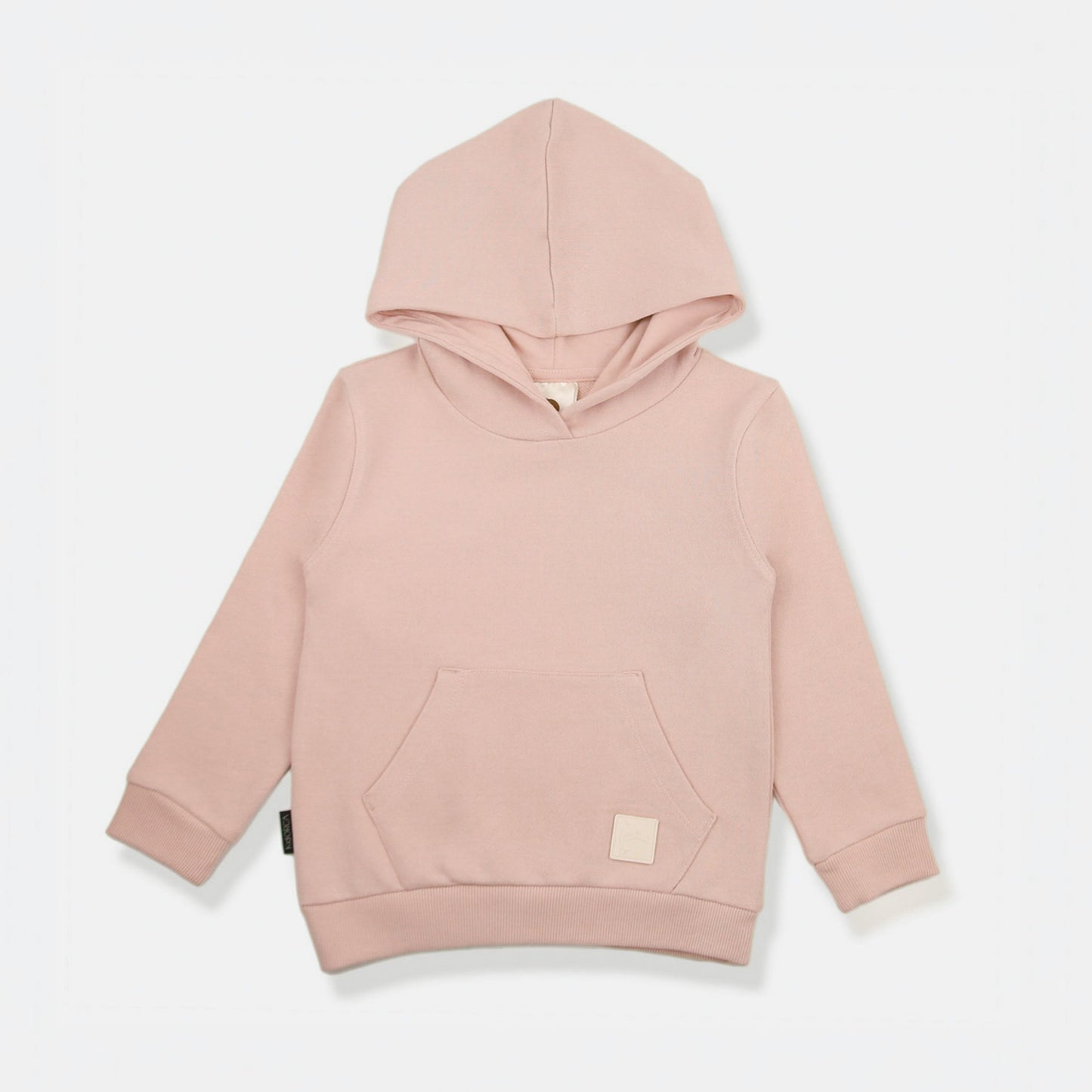 Kids Hoodie - Organic French Terry Cotton – Pale Rose