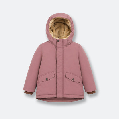 Kids Winter Jacket - Cypress Waterproof Fleece Padded - Rose Taupe