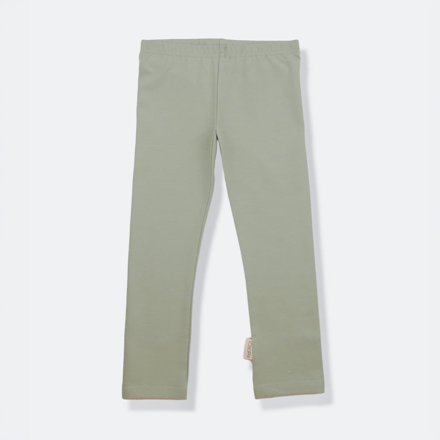 Kids Leggings – Organic Cotton  – Sage