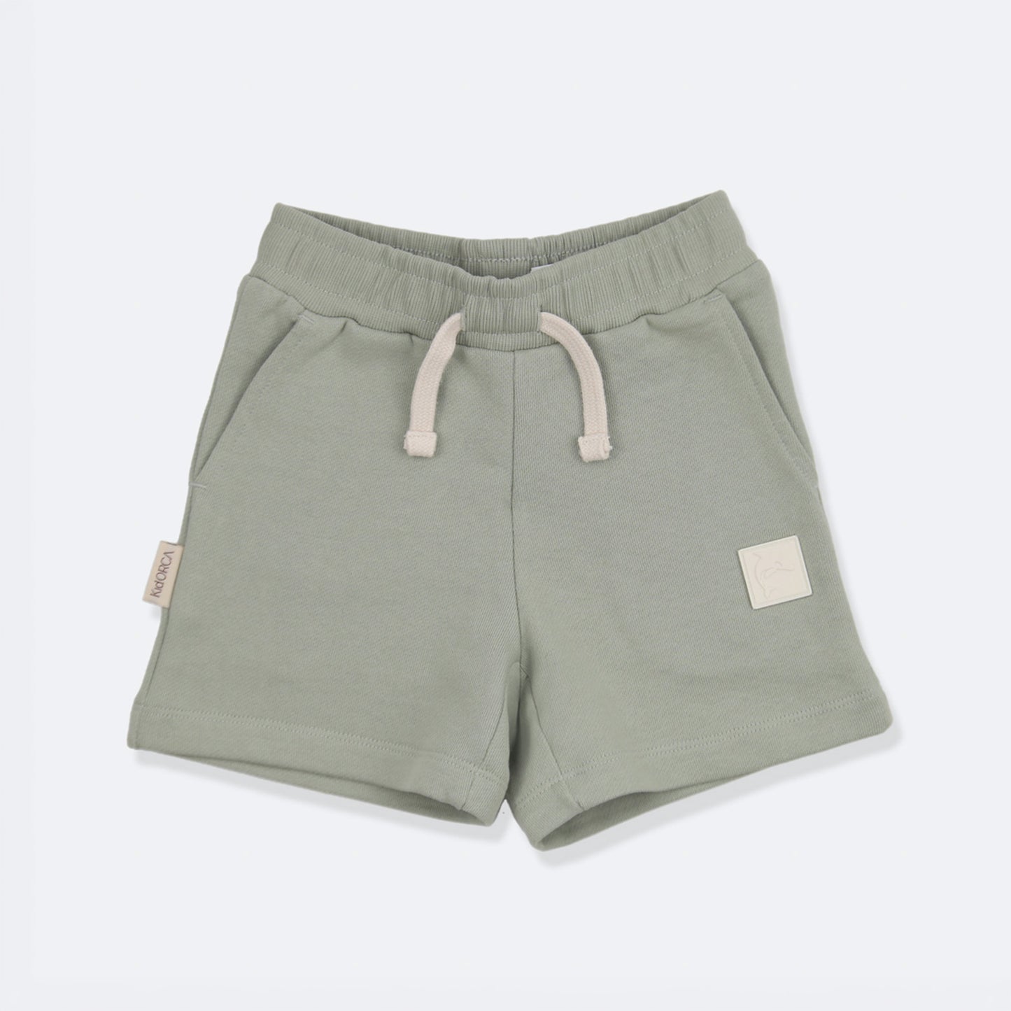 Kids Shorts - Organic French Terry Cotton – Sage