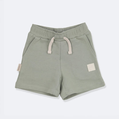 Kids Shorts - Organic French Terry Cotton – Sage