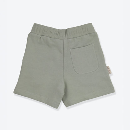 Kids Shorts - Organic French Terry Cotton – Sage