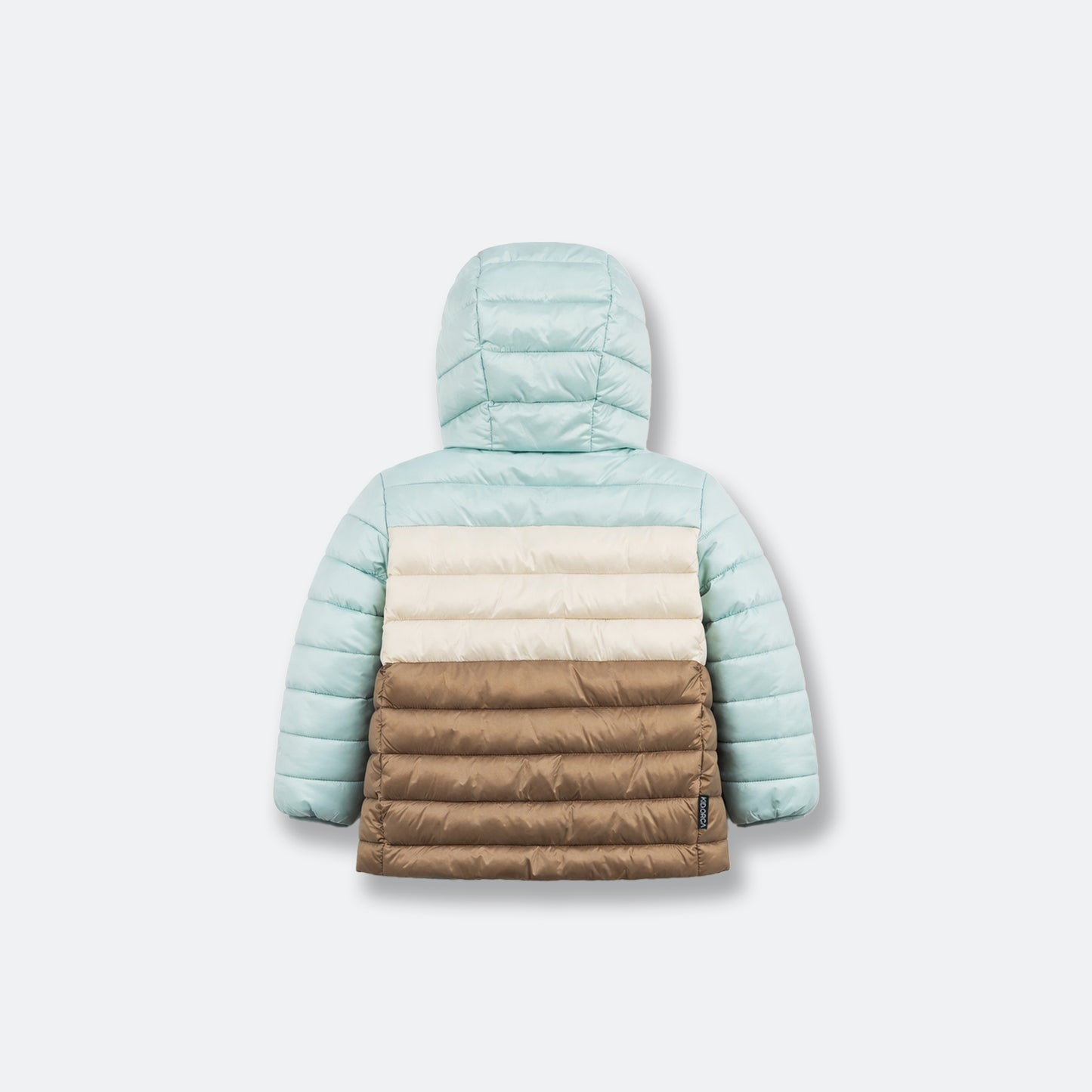 Kids Puffer Jacket - Porteau Reversible Waterproof - Fall/Winter - Blue Haze