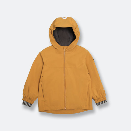 Kids Waterproof Jacket - TOFINO Packable Technical - Spring/Summer - Spruce Yellow