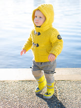 Load image into Gallery viewer, KidORCA Kids Rain Boots with Above Knee Waders _ Yellow
