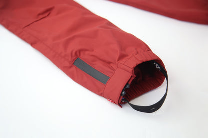 KidORCA Kids Rain Pants Hard Shell Waterproof _ Merlot